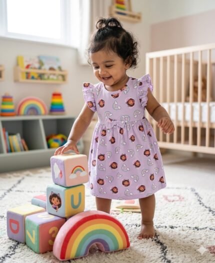 Stylish Girls Frocks for Kids – Comfortable & Trendy Dresses