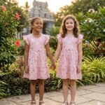 Girls 2 Tier Frock – Stylish & Comfortable Dress for Kids