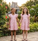 Girls 2 Tier Frock – Stylish & Comfortable Dress for Kids