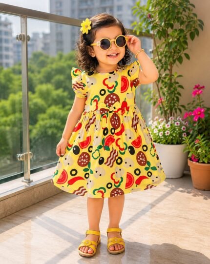 Stylish Girls Frocks for Kids – Comfortable & Trendy Dresses